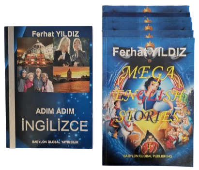 ADIM ADIM İNGİLİZCE + MEGA ENGLISH STORIES FERHAT YILDIZ